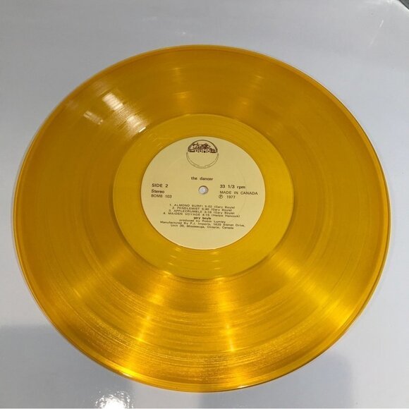 THE Dancer Gary Boyle 1977 Yellow LP Album - Picture 3 of 10